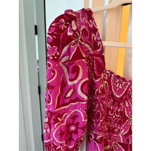 NWT Olivia James Bridget Midi Dress, Tile, $235 XS - Picture 3 of 7